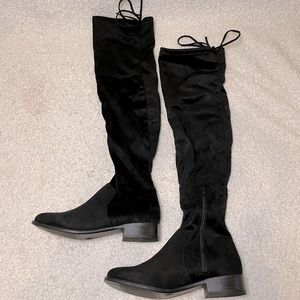 Black Over the Knee Boots